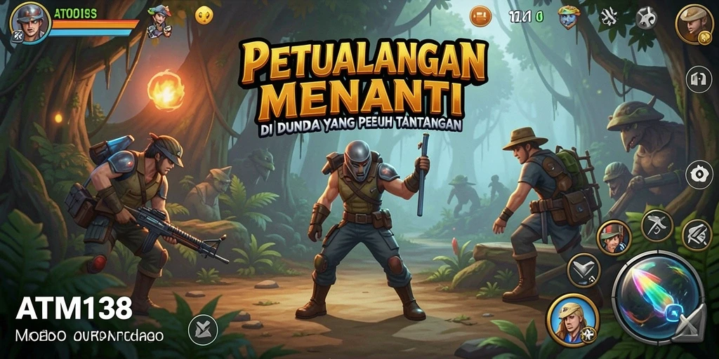 Tampilan gameplay menarik dari <strong>ATM138</strong> saat menjelajahi dunia petualangan.