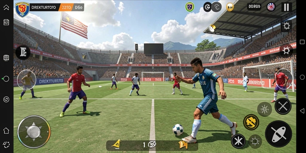 Tampilan gameplay DIREKTURTOTO dengan grafik menarik dan antarmuka yang intuitif.