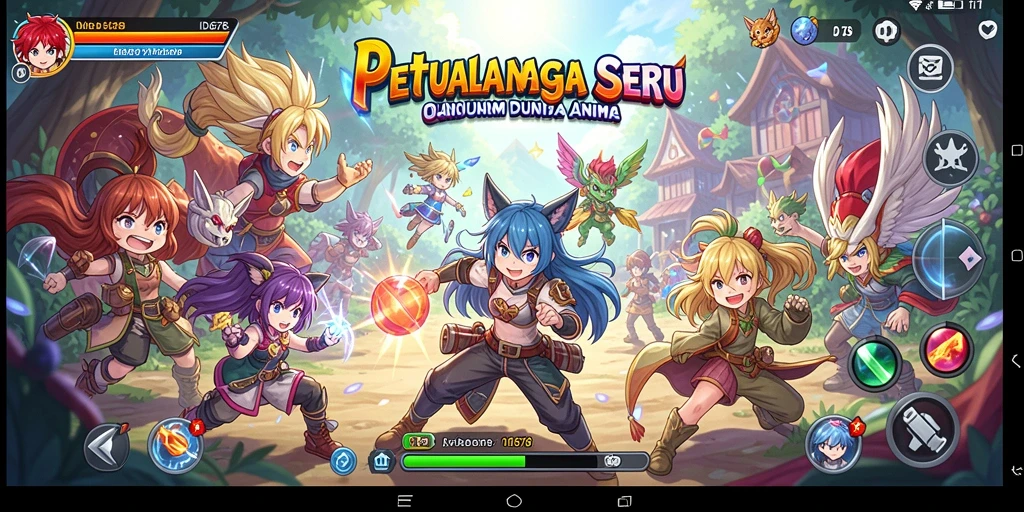 Gameplay seru dan karakter anime favorit dalam ID678.