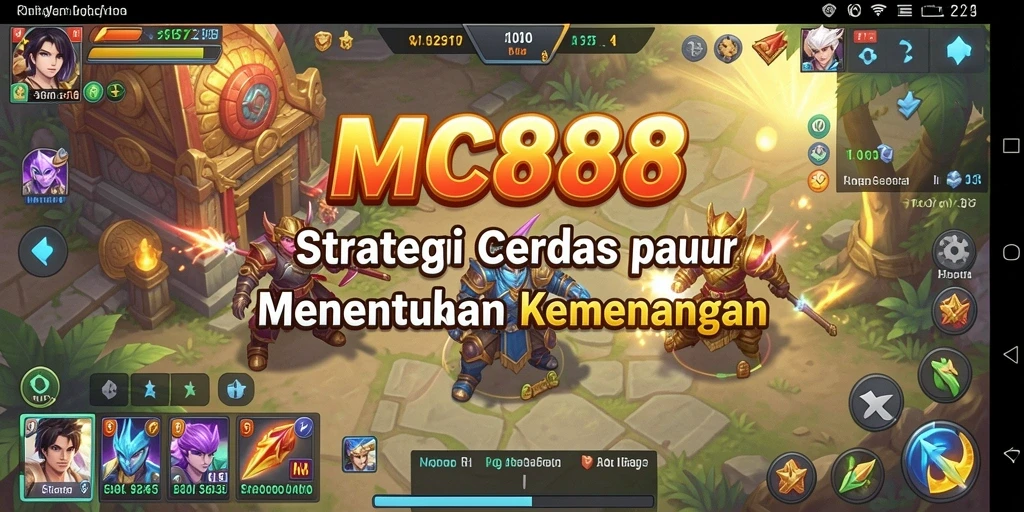 Tampilan menarik dari gameplay MC888 yang penuh strategi.