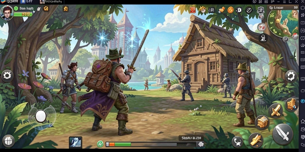 Gameplay RPG yang imersif dan menggugah semangat petualangan.