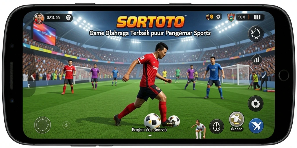 Tampilan seru dari gameplay SORTOTO yang memuaskan dan interaktif.